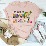Let's Move To Mexico Tee Heather Prism Peach / S Peachy Sunday T-Shirt