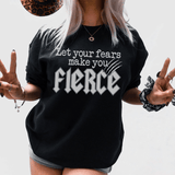 Let Your Fears Make You Fierce Tee Black Heather / S Peachy Sunday T-Shirt
