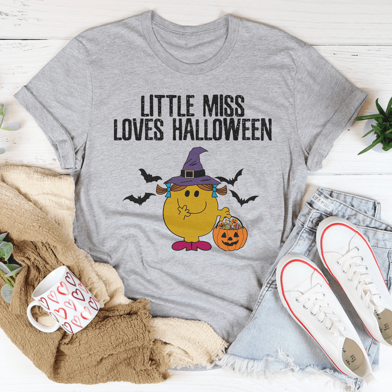 Little Miss Loves Halloween Tee Peachy Sunday T-Shirt