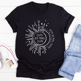 Live By The Sun Love By The Moon Tee Black Heather / S Peachy Sunday T-Shirt