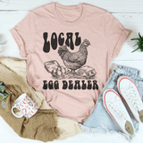 Local Egg Dealer Tee Peachy Sunday T-Shirt