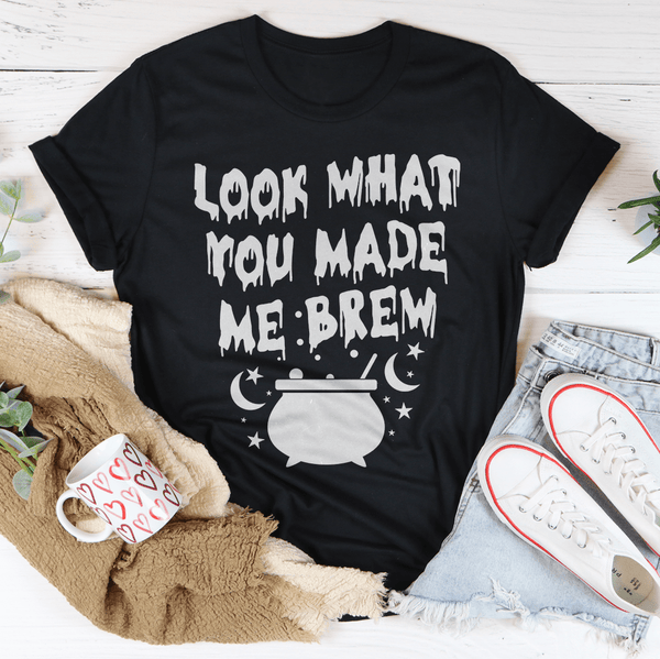 Look What You Made Me Brew Tee Peachy Sunday T-Shirt