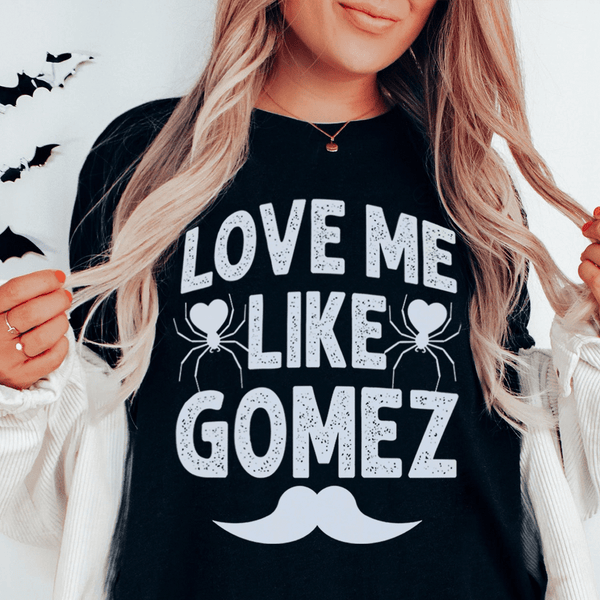 Love Me Like Gomez Tee Black Heather / S Peachy Sunday T-Shirt