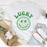 Lucky Smiley Tee Ash / S Peachy Sunday T-Shirt