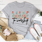 Made To Worship Tee Athletic Heather / S Peachy Sunday T-Shirt