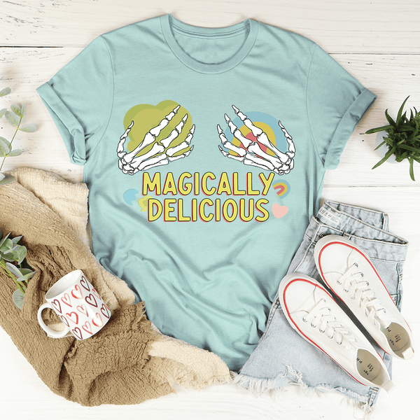 Magically Delicious Tee Heather Prism Dusty Blue / S Peachy Sunday T-Shirt
