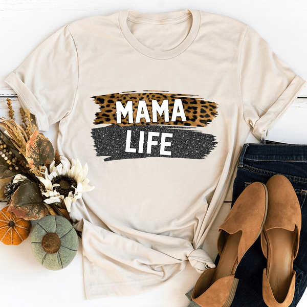 Mama Life Tee Heather Dust / S Peachy Sunday T-Shirt