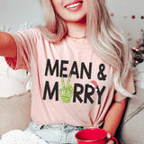 Mean & Merry Tee Peachy Sunday T-Shirt