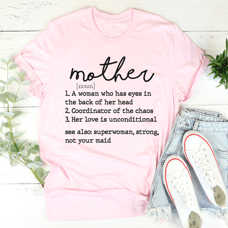 Mom Noun Tee Pink / S Peachy Sunday T-Shirt