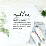 Mom Noun Tee White / S Peachy Sunday T-Shirt