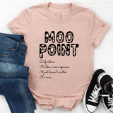 Moo Point Tee Heather Prism Peach / S Peachy Sunday T-Shirt