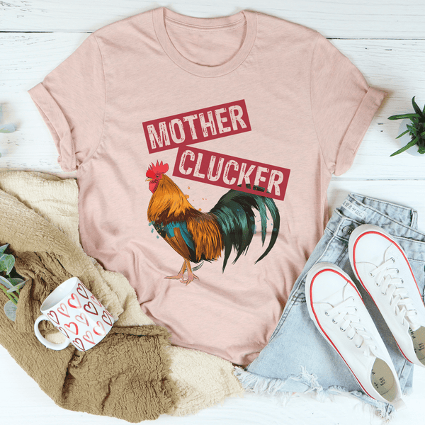 Mother Clucker Tee Heather Prism Peach / S Peachy Sunday T-Shirt