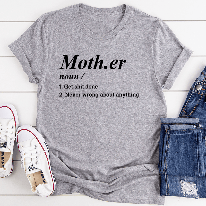 Mother Tee Athletic Heather / S Peachy Sunday T-Shirt