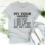 My Four Moods Tee Athletic Heather / S Peachy Sunday T-Shirt