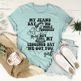 My Jeans Say No More Goodies Tee Heather Prism Dusty Blue / S Peachy Sunday T-Shirt
