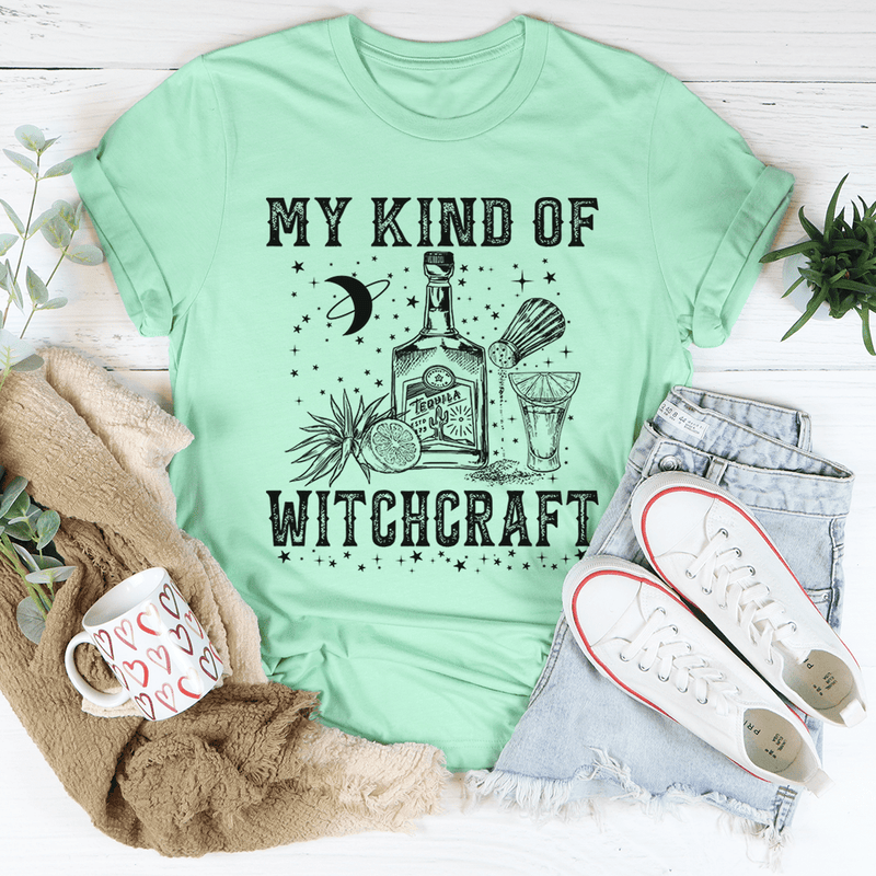 My Kind Of Witchcraft Tee Heather Prism Mint / S Peachy Sunday T-Shirt