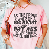 My Life Should Not Be This Hard Tee Pink / S Peachy Sunday T-Shirt