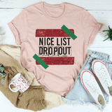 Nice List Dropout Tee Heather Prism Peach / S Peachy Sunday T-Shirt