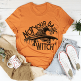 Not Your Basic Witch Tee Burnt Orange / S Peachy Sunday T-Shirt