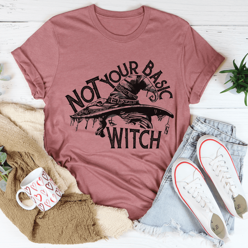 Not Your Basic Witch Tee Mauve / S Peachy Sunday T-Shirt