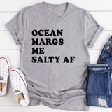 Ocean Margs Me Salty AF Tee Athletic Heather / S Peachy Sunday T-Shirt