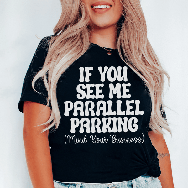 Parallel Parking Tee Black Heather / S Peachy Sunday T-Shirt