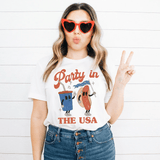 Party In The USA Tee Ash / S Peachy Sunday T-Shirt