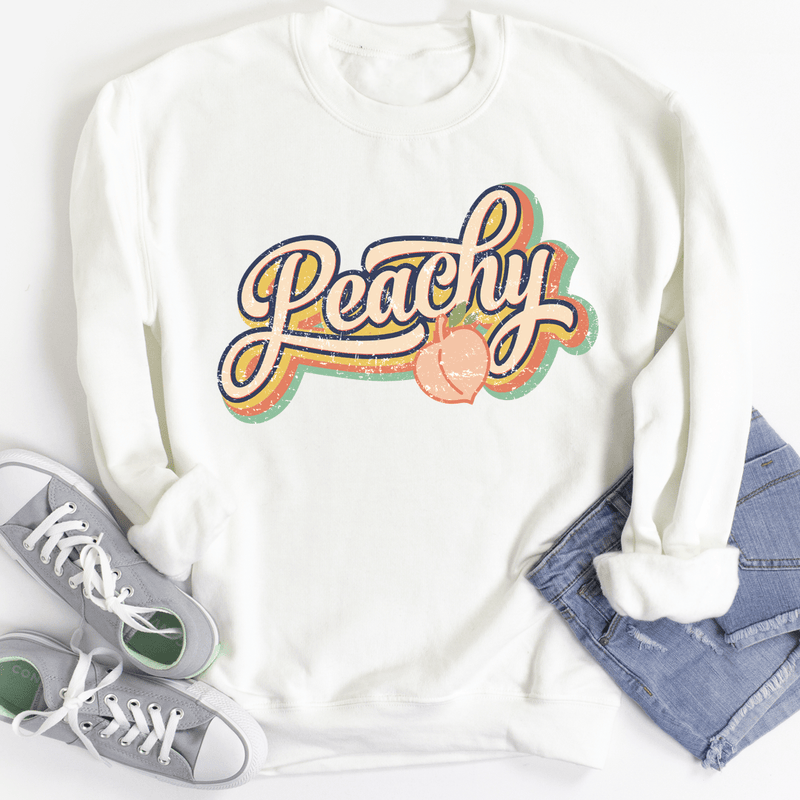 Peachy Sweatshirt White / S Peachy Sunday T-Shirt