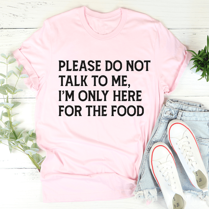 Please Do Not Talk To Me Tee Pink / S Peachy Sunday T-Shirt