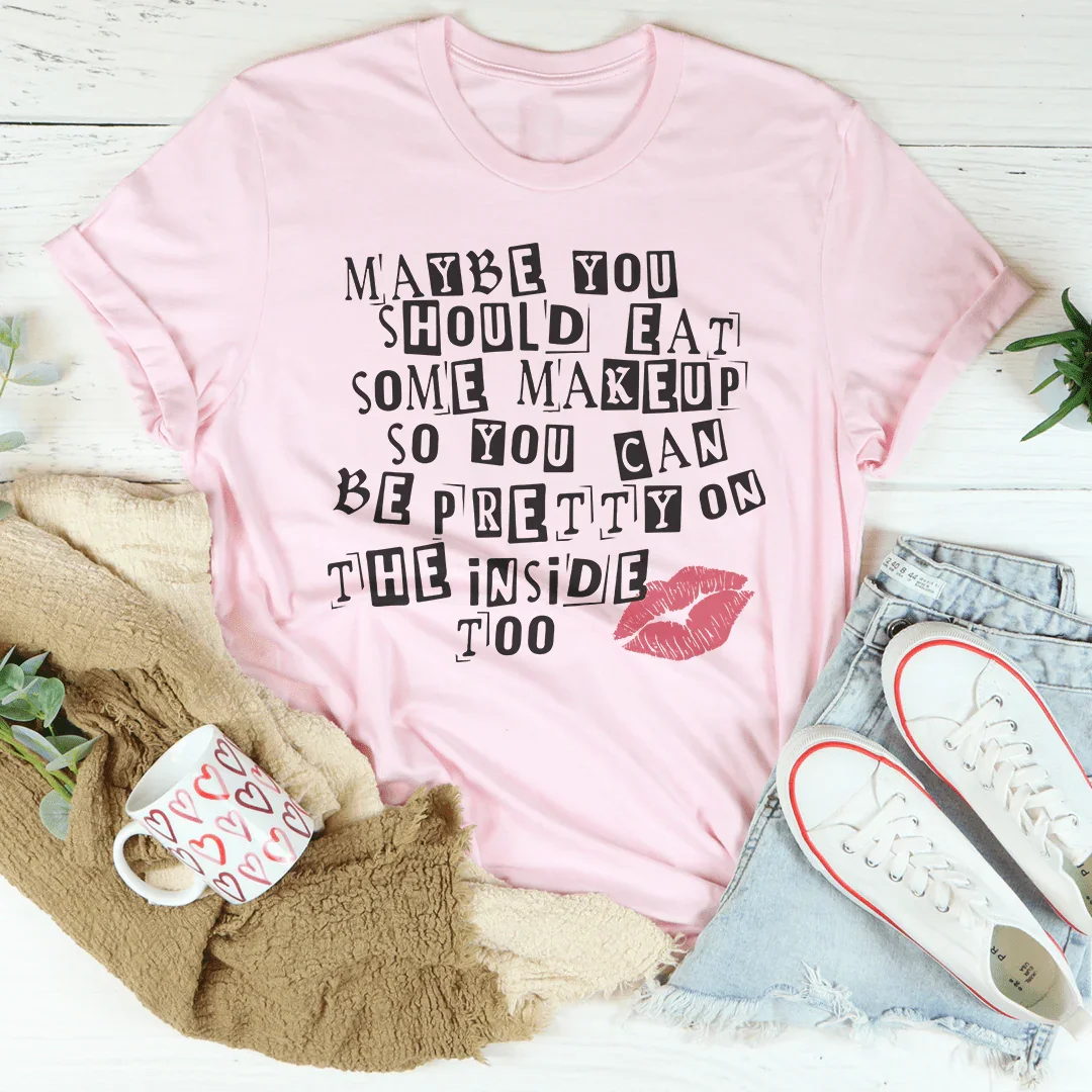 Pretty On The Inside Tee Peachy Sunday T-Shirt