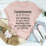 Procaffeinating Tee Heather Prism Peach / S Peachy Sunday T-Shirt
