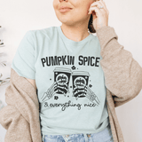 Pumpkin Spice & Everything Nice Tee Peachy Sunday T-Shirt