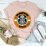 Pumpkin Spice Halloween Tee Heather Peach / S Printify T-Shirt T-Shirt