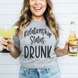 Relationship Status Drunk Tee Athletic Heather / S Peachy Sunday T-Shirt