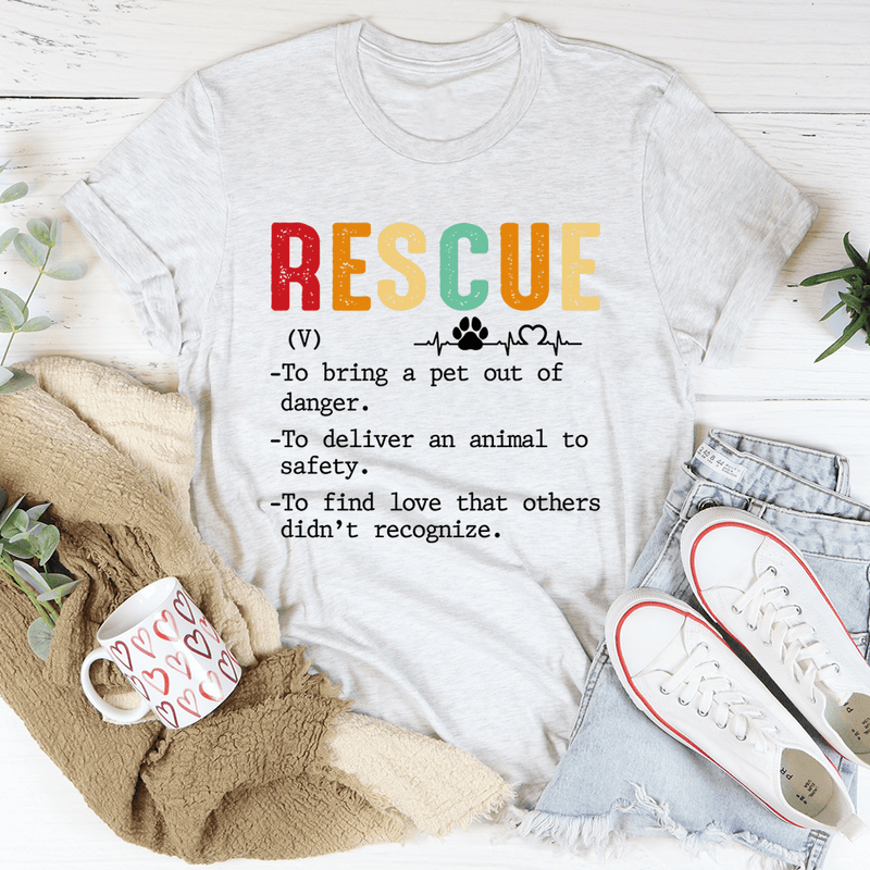 Rescue Tee Ash / S Peachy Sunday T-Shirt