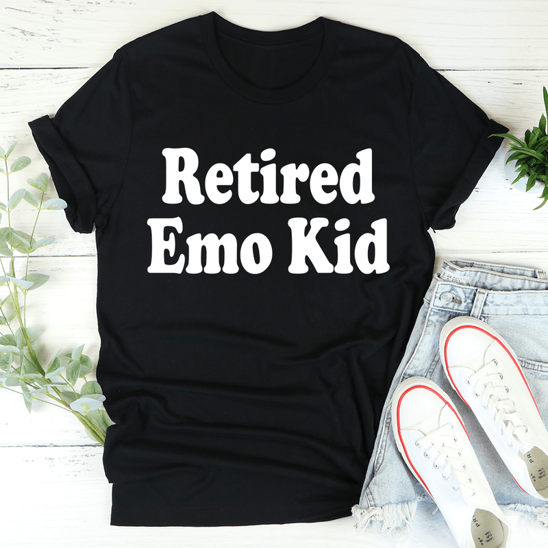 Retired Emo Kid Tee Black Heather / S Peachy Sunday T-Shirt