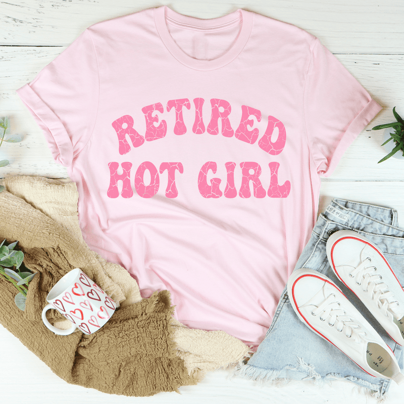 Retired Hot Girl Tee Pink / S Peachy Sunday T-Shirt