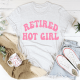 Retired Hot Girl Tee White / S Peachy Sunday T-Shirt