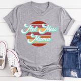 Retro Hot Mess Mama Tee Athletic Heather / S Peachy Sunday T-Shirt