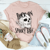 Rock On Spooky Babe Tee Heather Prism Peach / S Peachy Sunday T-Shirt