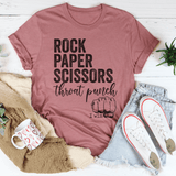Rock Paper Scissors Tee Peachy Sunday T-Shirt