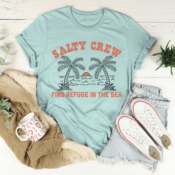 Salty Crew Tee Heather Prism Dusty Blue / S Peachy Sunday T-Shirt