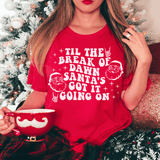 Santa's Got It Going On Tee Peachy Sunday T-Shirt