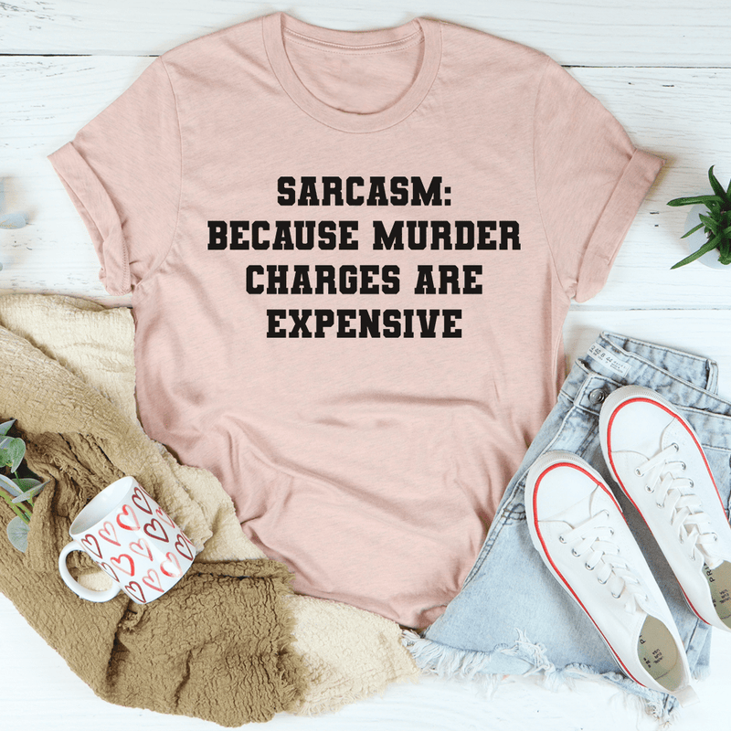 Sarcasm Tee Heather Prism Peach / S Peachy Sunday T-Shirt
