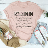 Sarchotic Tee Heather Prism Peach / S Peachy Sunday T-Shirt