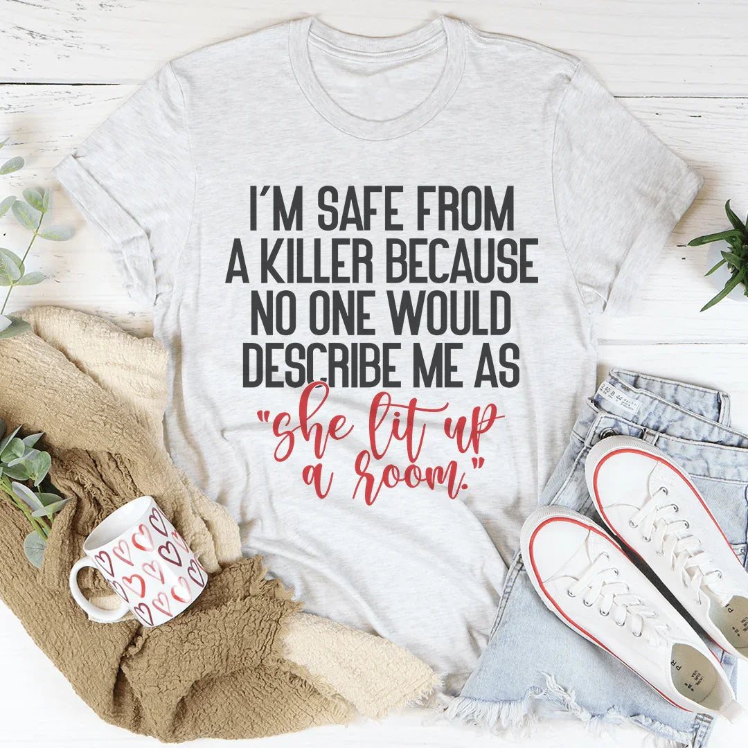 She Lit Up A Room Tee Peachy Sunday T-Shirt