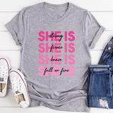 She's Is Tee Athletic Heather / S Peachy Sunday T-Shirt