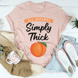 Simply Thick Tee Heather Prism Peach / S Peachy Sunday T-Shirt