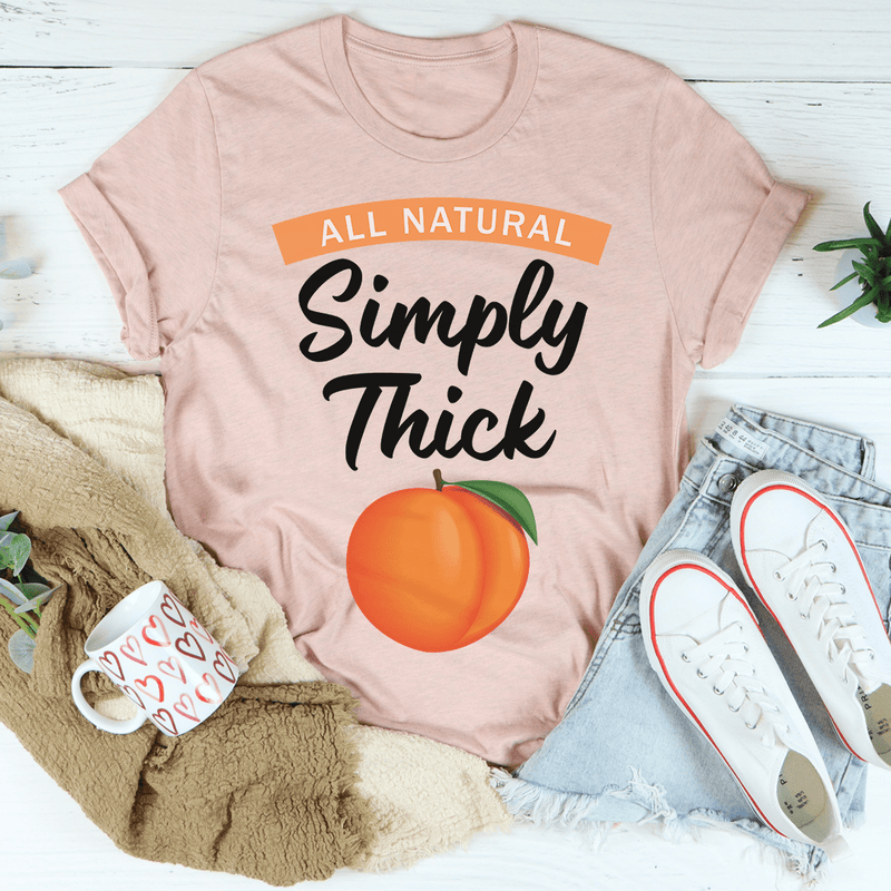 Simply Thick Tee Heather Prism Peach / S Peachy Sunday T-Shirt