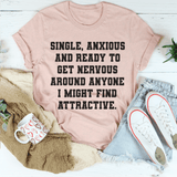 Single & Anxious Tee Peachy Sunday T-Shirt